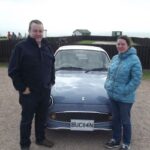 James and Natalie stood by their Figaro