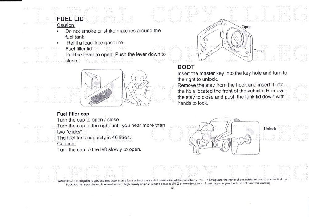 Image of Owners Manual Page 41