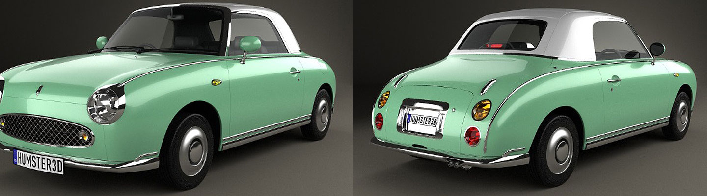 Nissan Figaro – CGI Figaro - Nissan Figaro – CGI Figaro - Figaro