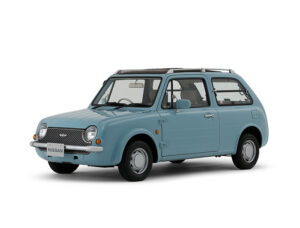 A Blue Nissan Pao