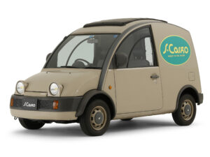 A Light Brown Nissan S-Cargo