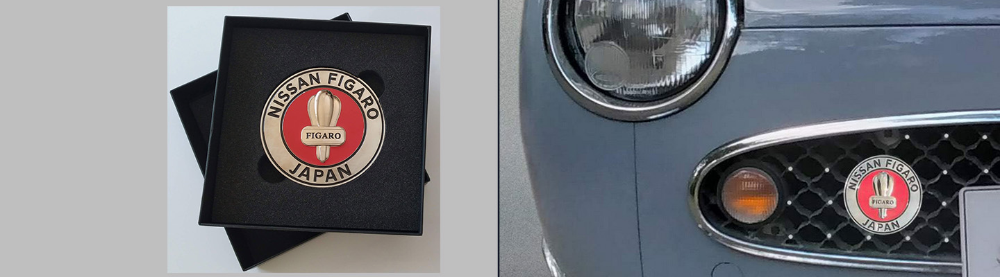 Badge – Bespoke Nissan Figaro Grill Badge - Badge – Bespoke Nissan