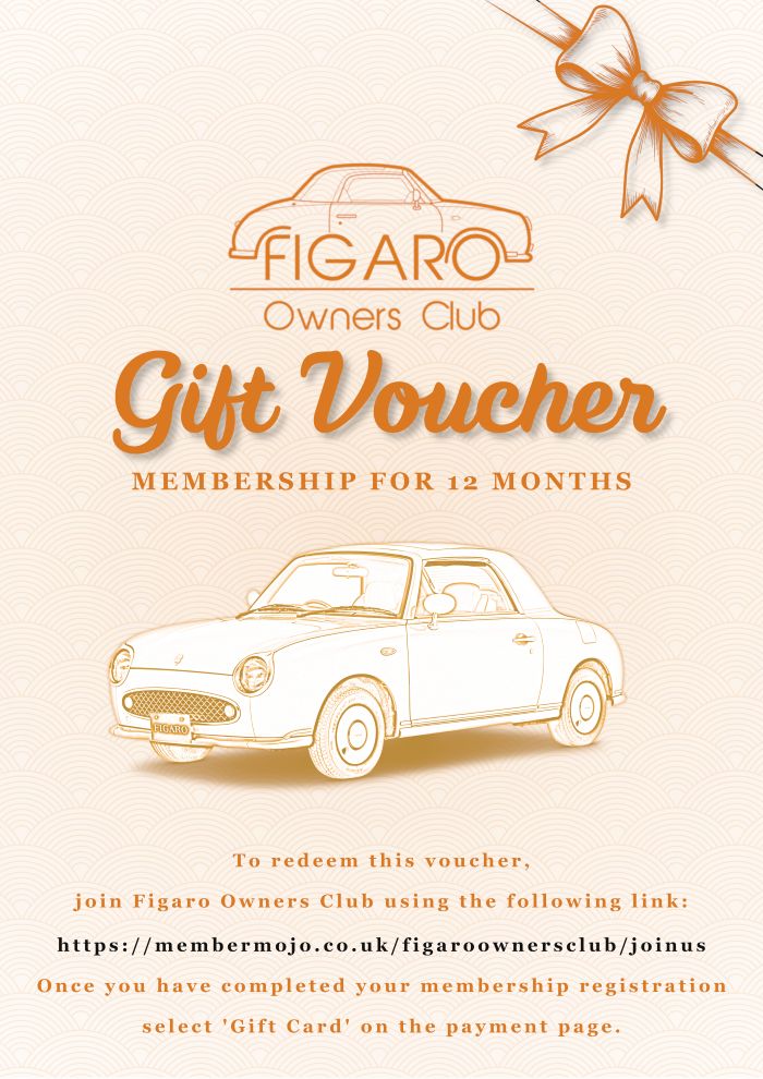 Figaro Owners Club Gift Voucher Image
