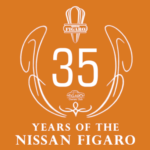 Figaro Owners Club Nissan Figaro 35th Anniversary Crest