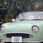 A Figaro displayed next to a Dalek from Doctor Who and the car "Kitt" from Knightrider