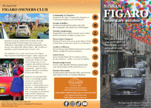 The outside of the 2026 edition of the Figaro Owners Club brochure