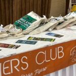 The welcome desk at Clanard Court Hotel with member rally packs