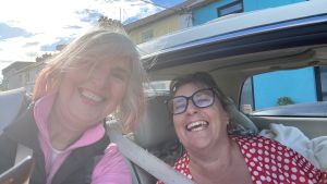 Two delighted Figaro owners