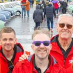 THe team from Scenic Tours at the recent Isle of Man rally