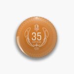 35th birthday badge