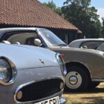 Five Figaros parked at the Farmhouse at Fiincham