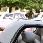 Figaros parked in the special 35 parking area