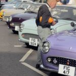 Figaros attending in the street at Truro Classic