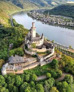 Marburg Castle from above